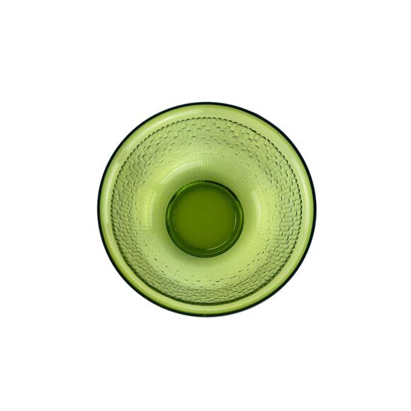 Bartlett Collins Old Hickory Green Glass Mixing Bowl Small Size Textured Vintage - Picture 9 of 16